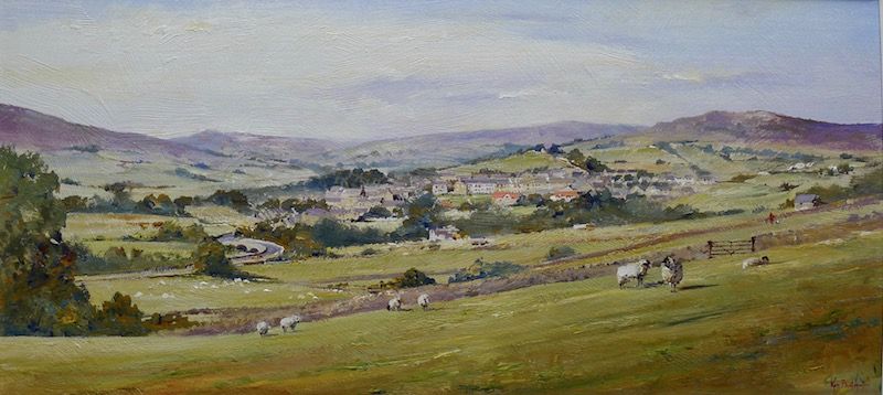Painting -Reeth- Yorkshire